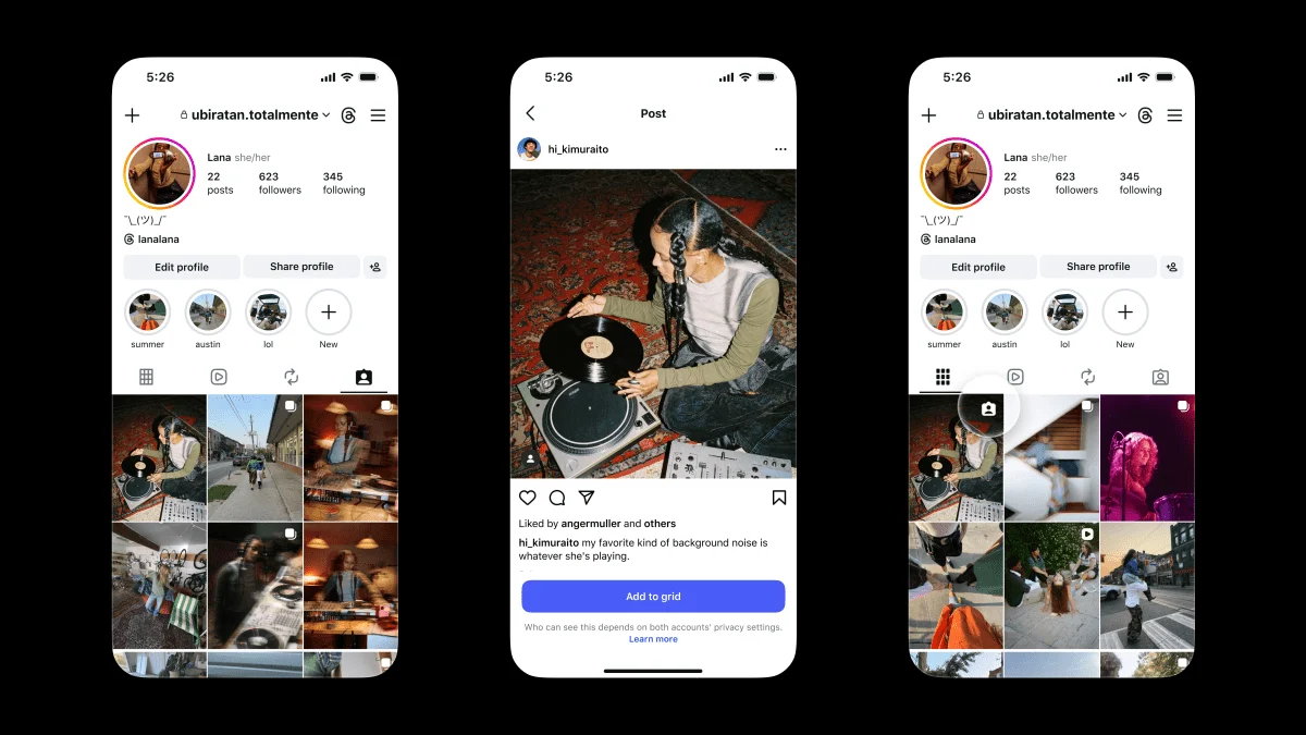 Instagram Etiketli Gönderileri Profil Izgarasına Ekleme Getirdi