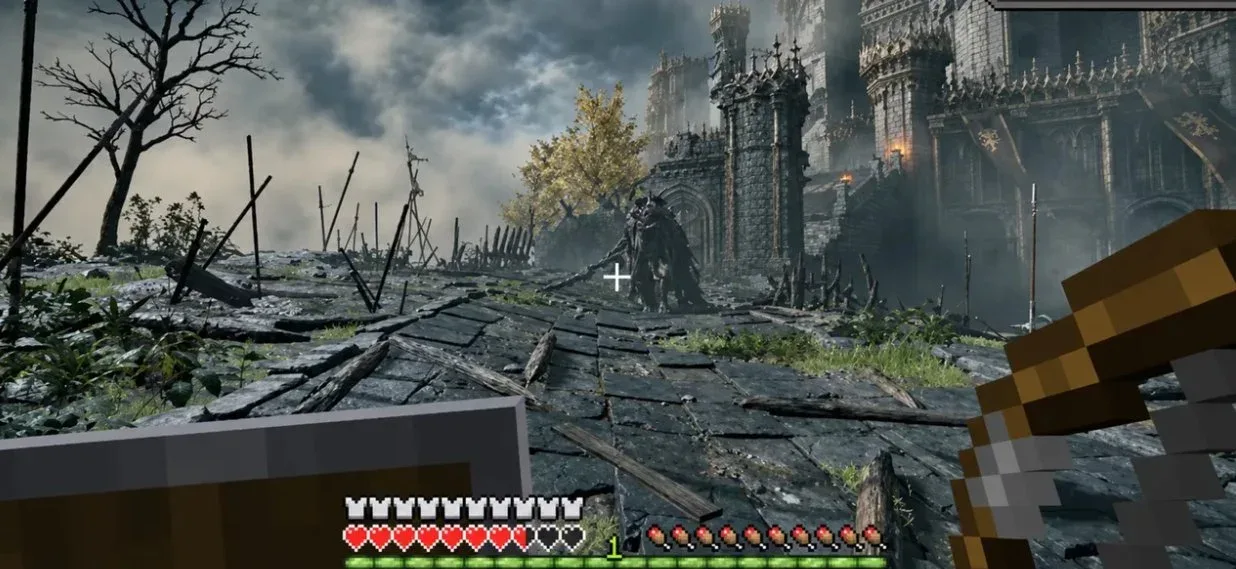Minecraft’ı Elden Ring’in İçinde Çalıştırdılar! Steve’in Yeni Macerası