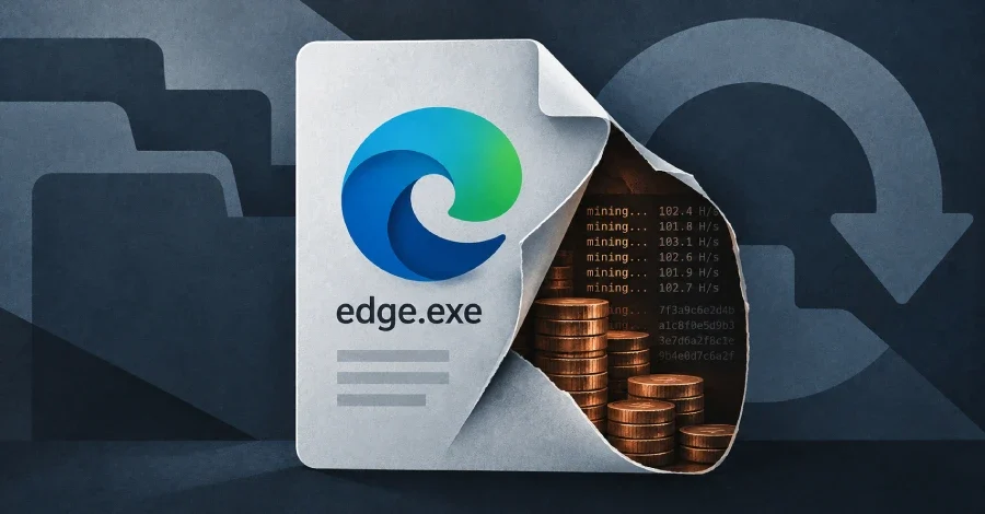 AhsayCBS Açıklarını Kullanan Saldırganlar XMRig Madenci Yazılımını Microsoft Edge Kılığında Dağıtıyor
