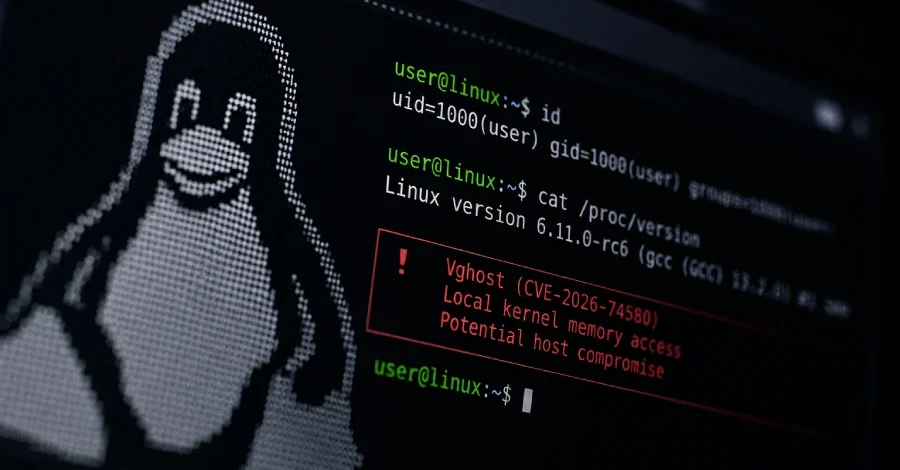 Linux Vhost Açığı Yerel Kullanıcıya Root Yetkisi, Saldırgana Sanal Makineden Çıkış İmkânı Veriyor