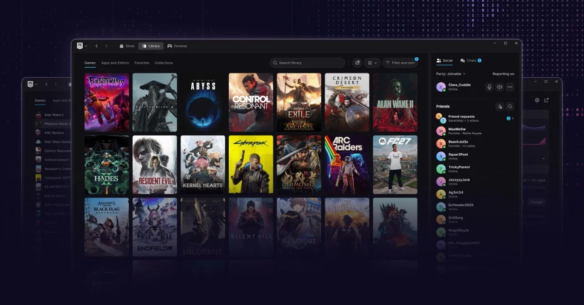 Epic Games'in Yeni Başlatıcısı Yapay Zeka ile 'Vibe Coded' Yöntemiyle Geliştirildi