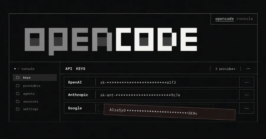 OpenCode Console İhlali: OpenAI, Anthropic ve Google API Anahtarları Açığa Çıkmış Olabilir
