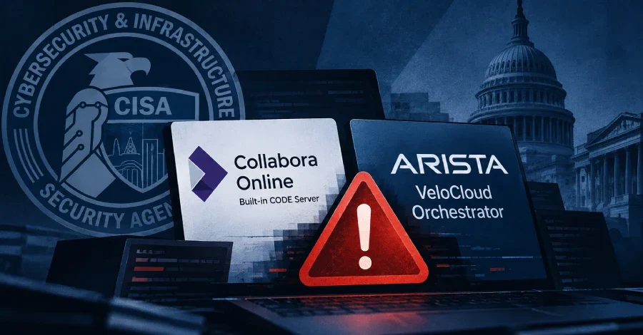 CISA, Collabora Online ve Arista VeloCloud Açıklarını Aktif Sömürü Listesine Aldı